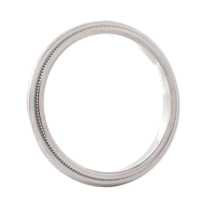 Tiffany & Co. Classic Milgrain Band Ring Platinum 3Mm