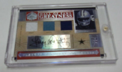 Tony Dorsett 06 National Treasures Game  Triple