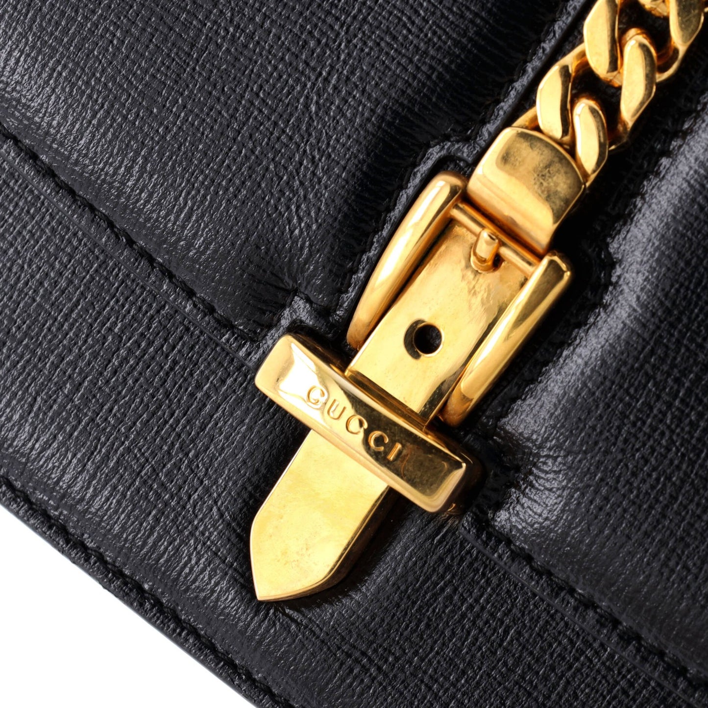 Gucci Sylvie 1969 Shoulder Bag Leather Small