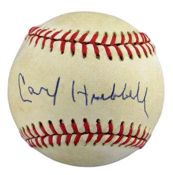 Carl Hubbell Hof Signed/Autographed Onl Baseball