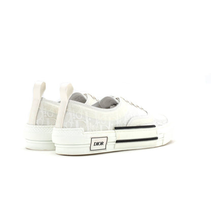 Christian Dior Men'S B23 Cap Toe Low-Top Sneakers Oblique Technical Canvas