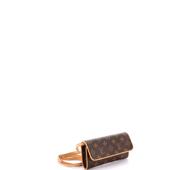 Louis Vuitton Twin Handbag Monogram Canvas Pm