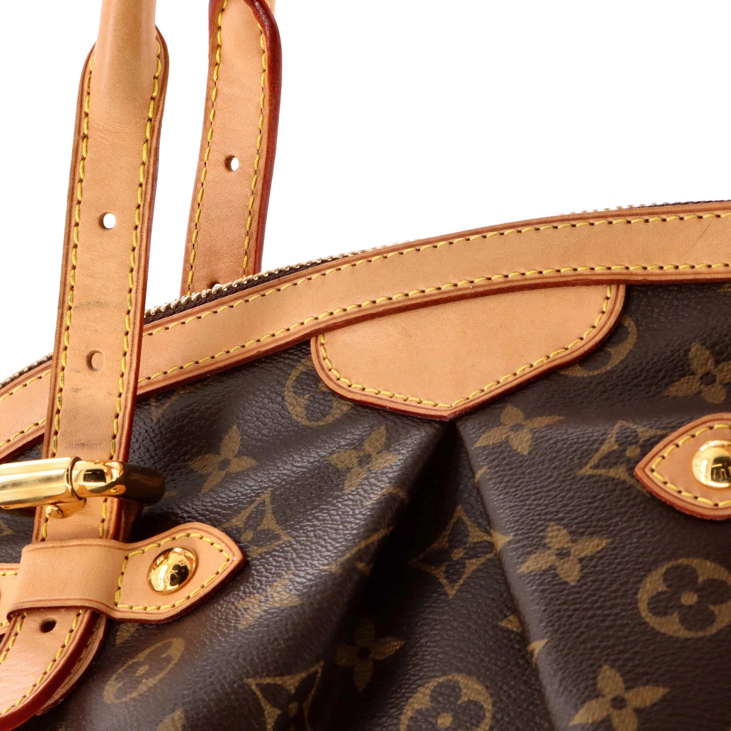 Louis Vuitton Tivoli Handbag Monogram Canvas Gm