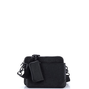 Louis Vuitton Trio Messenger Bag Monogram Shadow Leather