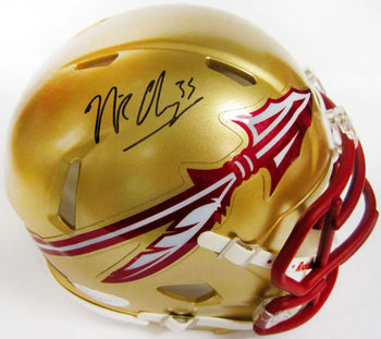 Nick O'Leary Autographed Florida State Seminoles Mini Helmet (Jsa)