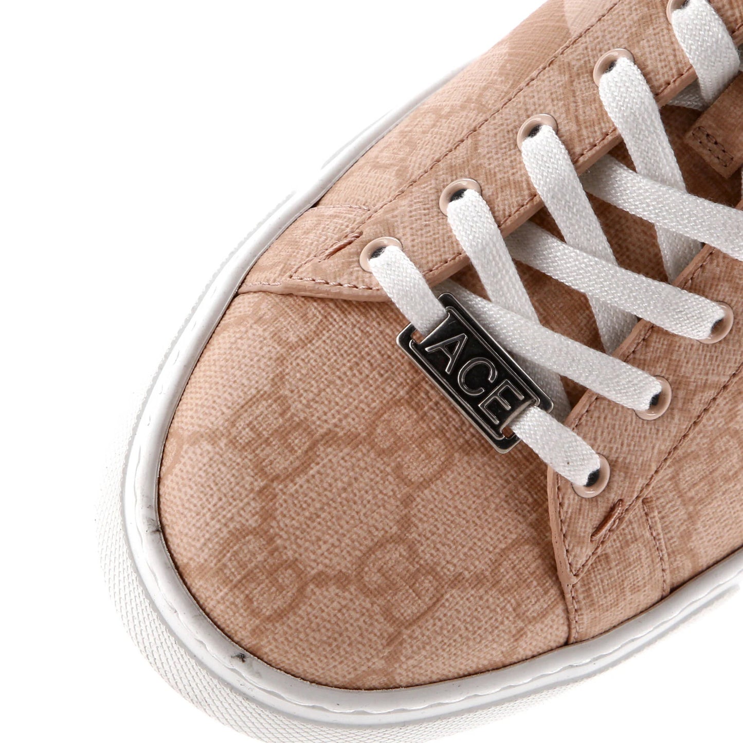 Gucci Ace Sneakers Gg Coated Canvas