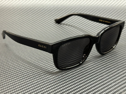 GUCCI GG1583S 001 Black Grey Men's Large 56 mm Sunglasses