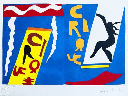 Henri Matisse Lithograph 175Ex Jazz Numbered Signed Op Stamped Certified