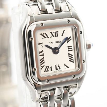 Cartier Panthre De Cartier Mini Wspn0019 Silver Ladies Used Watch #52320