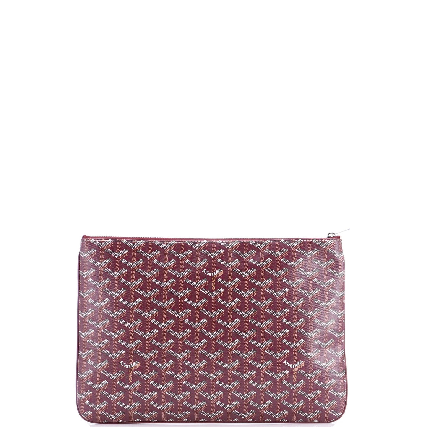 Goyard Senat Zip Pouch Coated Canvas Mm