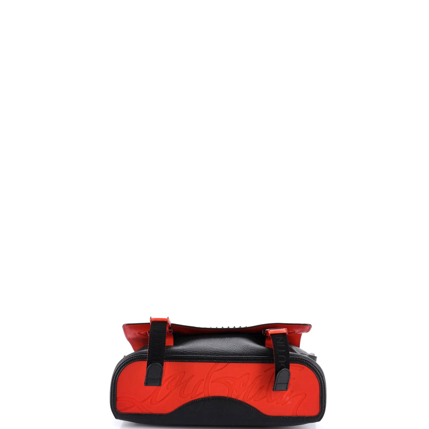 Christian Louboutin Loubiclic Messenger Bag Spiked Leather Small