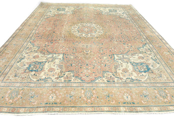 Extra Large Antique Distressed Vintage Oriental