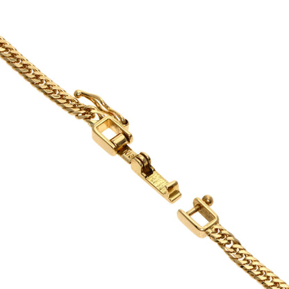 Curb Chain Kihei W6 Side Bracelet K18 Yellow Gold