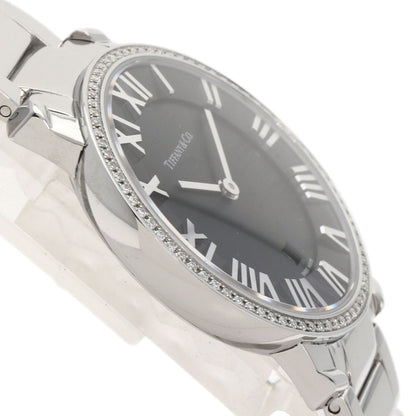 Tiffany&Co. Atlas Dome Bezel Diamond Watches Stainless Steel/Stainless