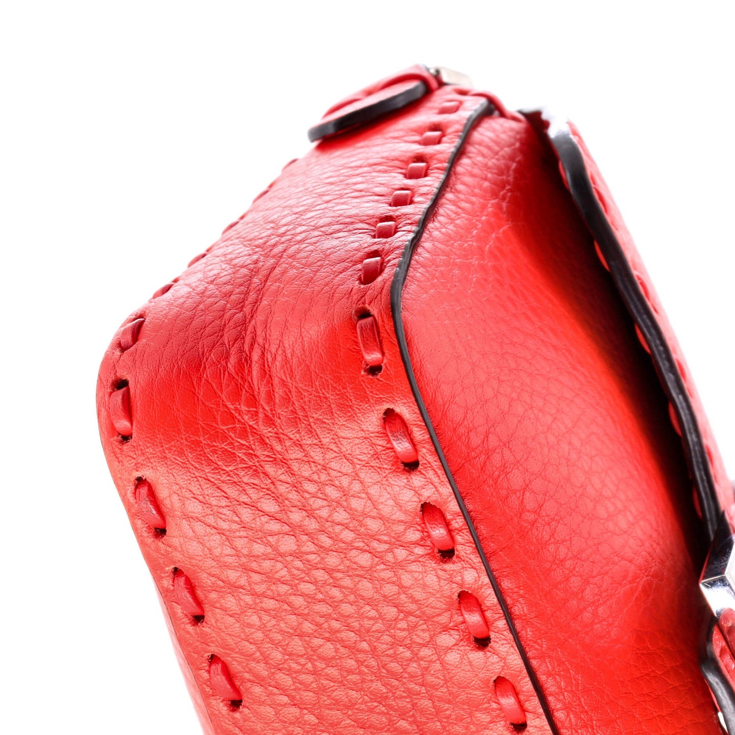 Fendi Selleria Baguette Nm Bag Leather Mini