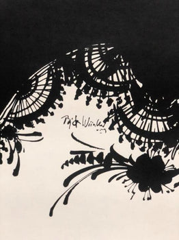 Bjorn Wiinblad Original Art Poster Signed Sheet