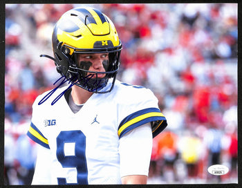 J.J. Mccarthy Signed/Autographed 9X12 Photo University Of Michigan Jsa 195943