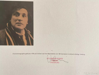 Marc Chagall Lithograph Coa Hand Numbered Signed Collection