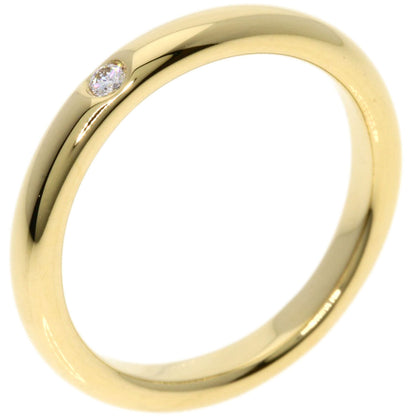 Tiffany&Co.   Ring Stacking Band 1P Diamond K18