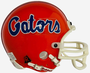 Steve Spurrier Florida Gators Autographed Mini Helmet (Jsa)
