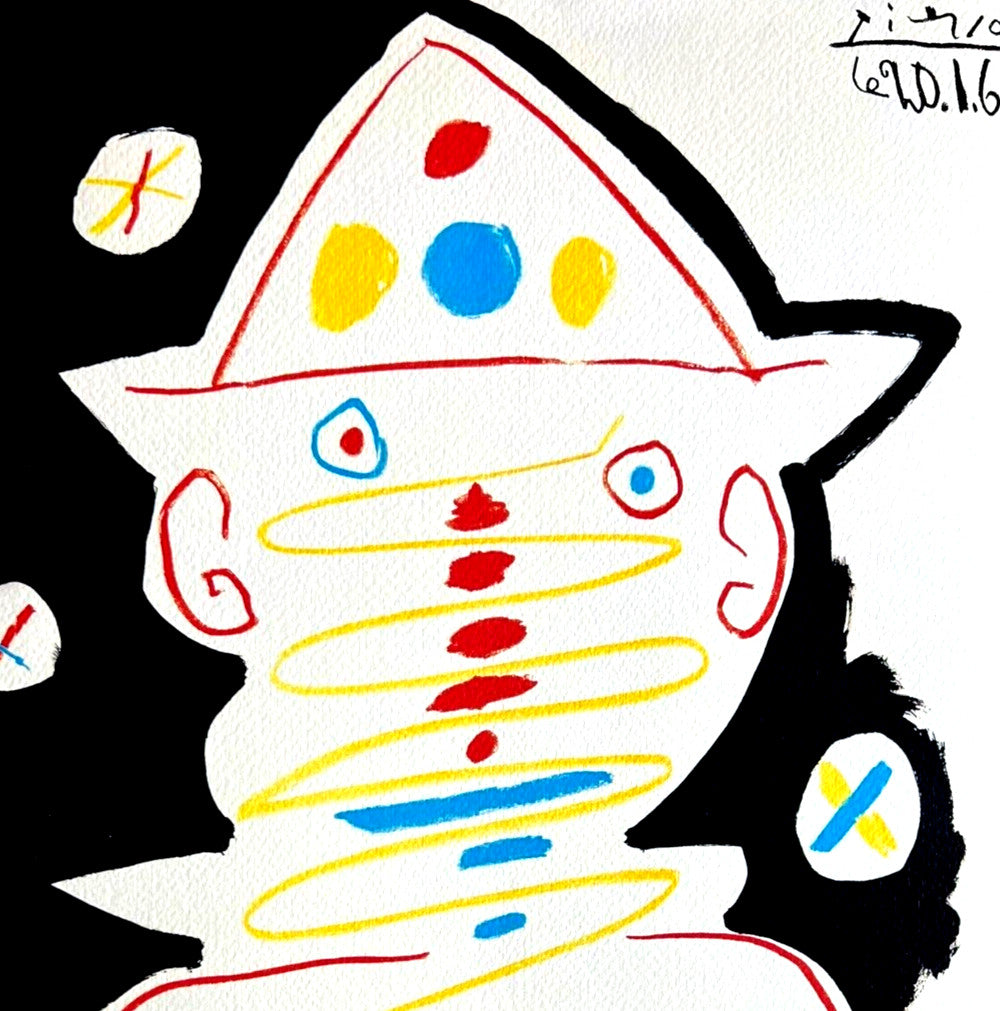 Pablo Picasso Lithograph Coa Signed