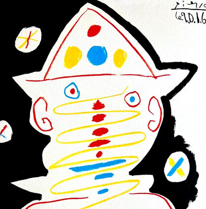 Pablo Picasso Lithograph Coa Signed