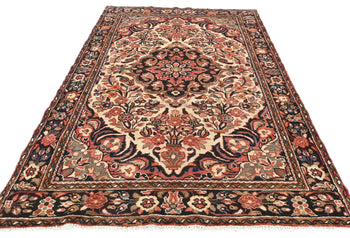 Tribal Floral Design Oriental Rug Farmho Decor