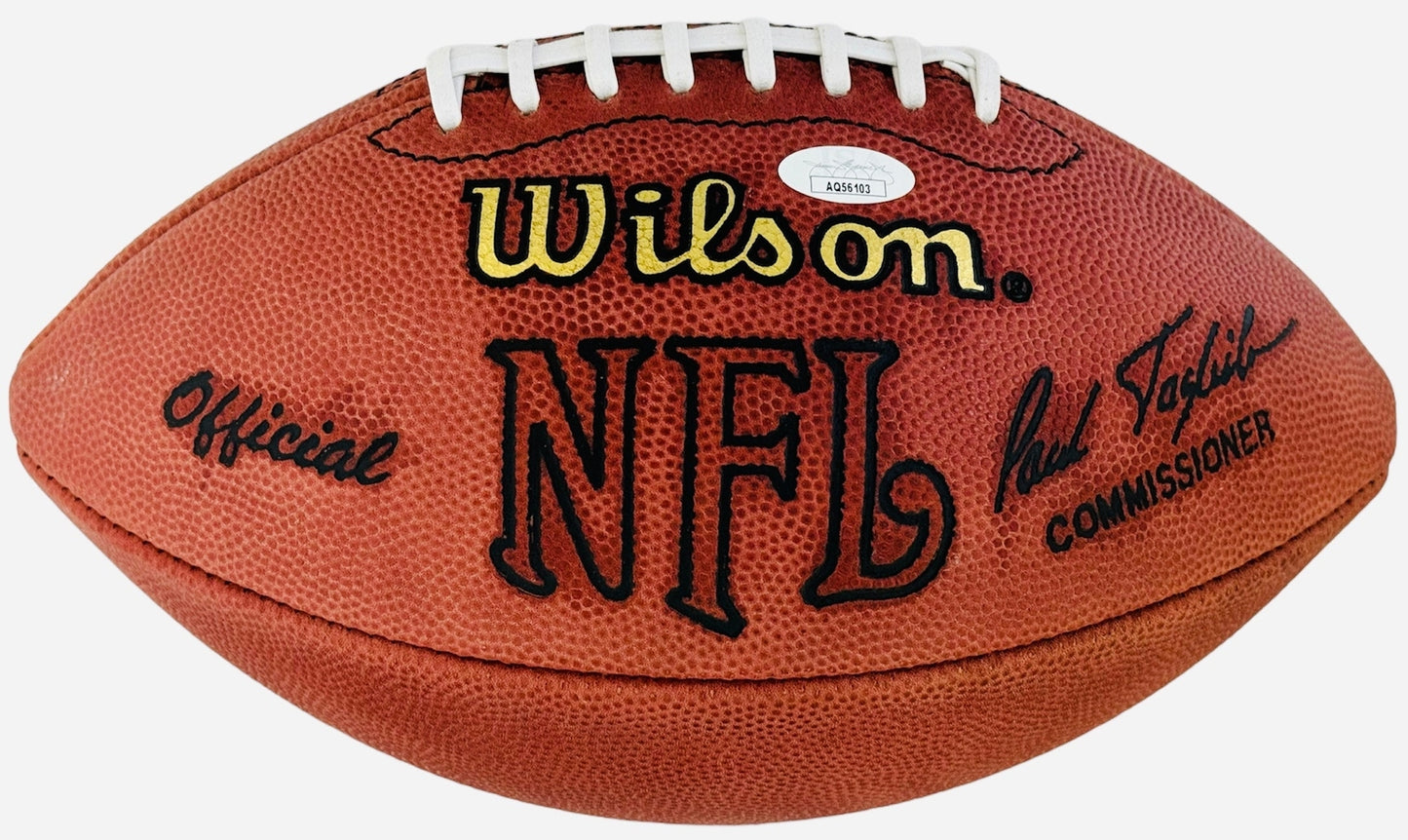 Steve Young Autographed Official Nfl Football (Jsa)