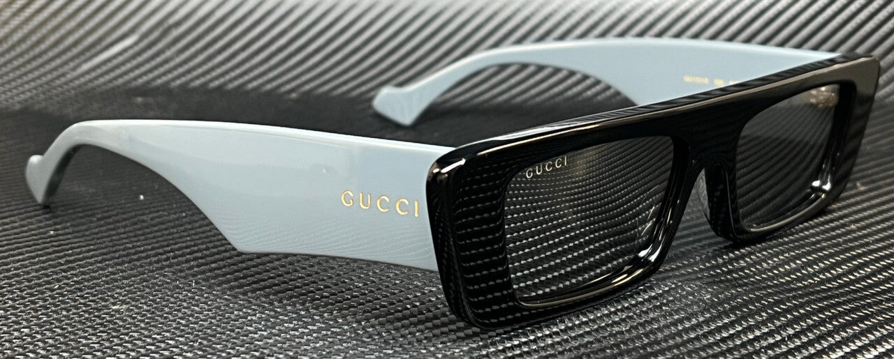 Gucci Gg1331S 005 Black Silver Mirror Small Men'S