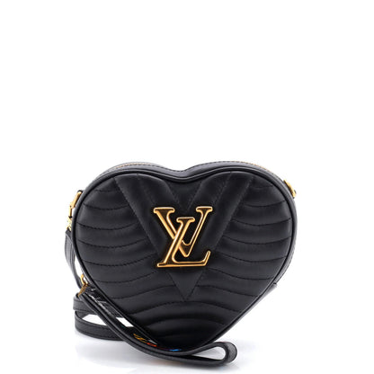 Louis Vuitton New Wave Heart Crossbody Bag Quilted Leather