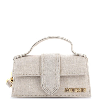 Jacquemus Le Bambino Top Handle Flap Bag Canvas