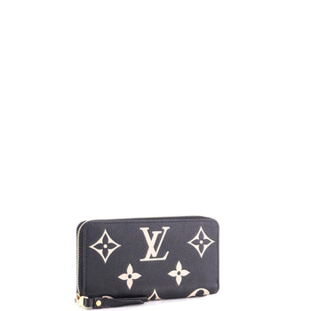 Louis Vuitton Zippy Wallet Bicolor Monogram Empreinte Giant