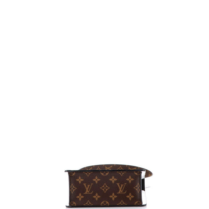 Louis Vuitton Spring Street Nm Handbag Monogram Vernis With Monogram Canvas