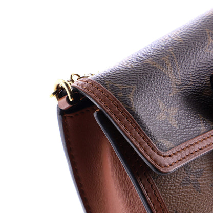 Louis Vuitton Dauphine Chain Wallet Reverse Monogram Canvas