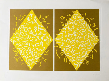 Carla Accardi Aquatint Etching Numbered Certified Publication