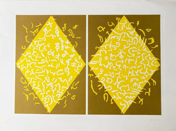 Carla Accardi Aquatint Etching Numbered Certified Publication