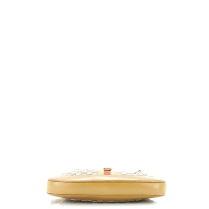 Gucci Web Jackie O Hobo Gg Canvas Medium