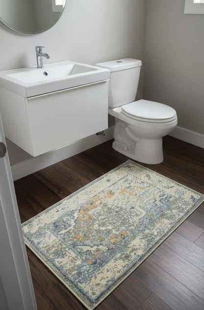 Hand-knotted muted distressed heriz wool rug transitional oriental carpet