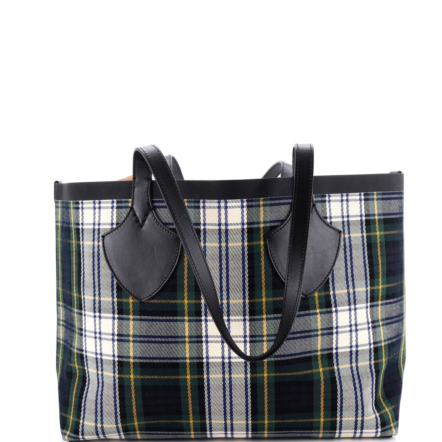 Medium Burberry Reversible Giant Tote Vintage Check Canvas
