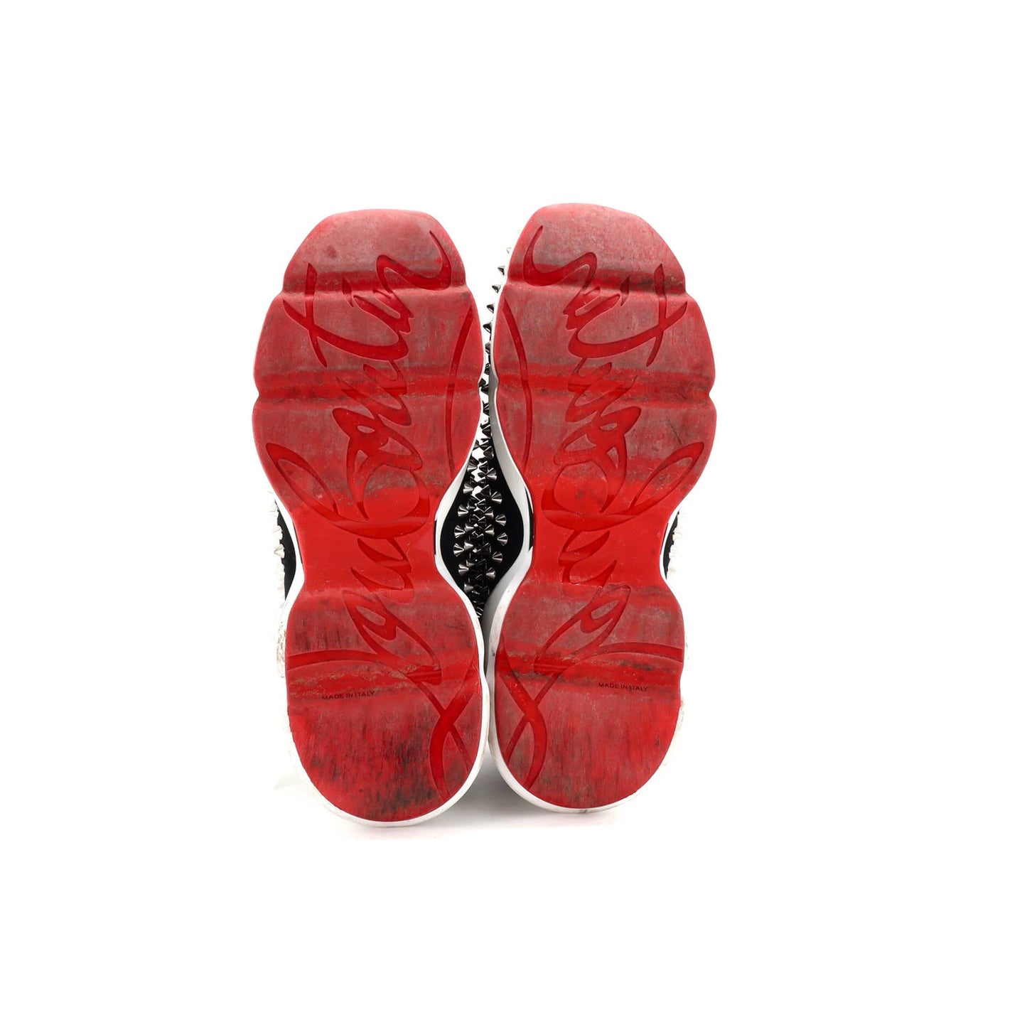 Christian Louboutin Women'S Spike Sock Sneakers Spiked Neoprene