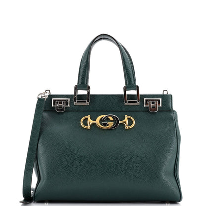 Gucci Zumi Top Handle Bag Leather Small