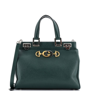 Gucci Zumi Top Handle Bag Leather Small