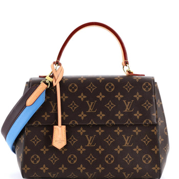 MM Louis Vuitton Cluny Top Handle Bag Monogram Canvas