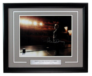 Jose Placido Opera Singer Autographed 11X14 Photo Framed Beckett 188622