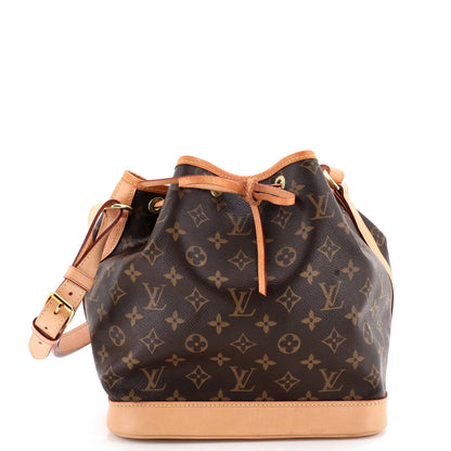 Louis Vuitton Petit Noe Nm Handbag Monogram Canvas