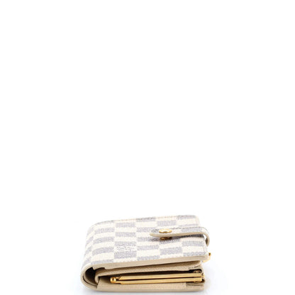 Louis Vuitton French Purse Wallet Damier