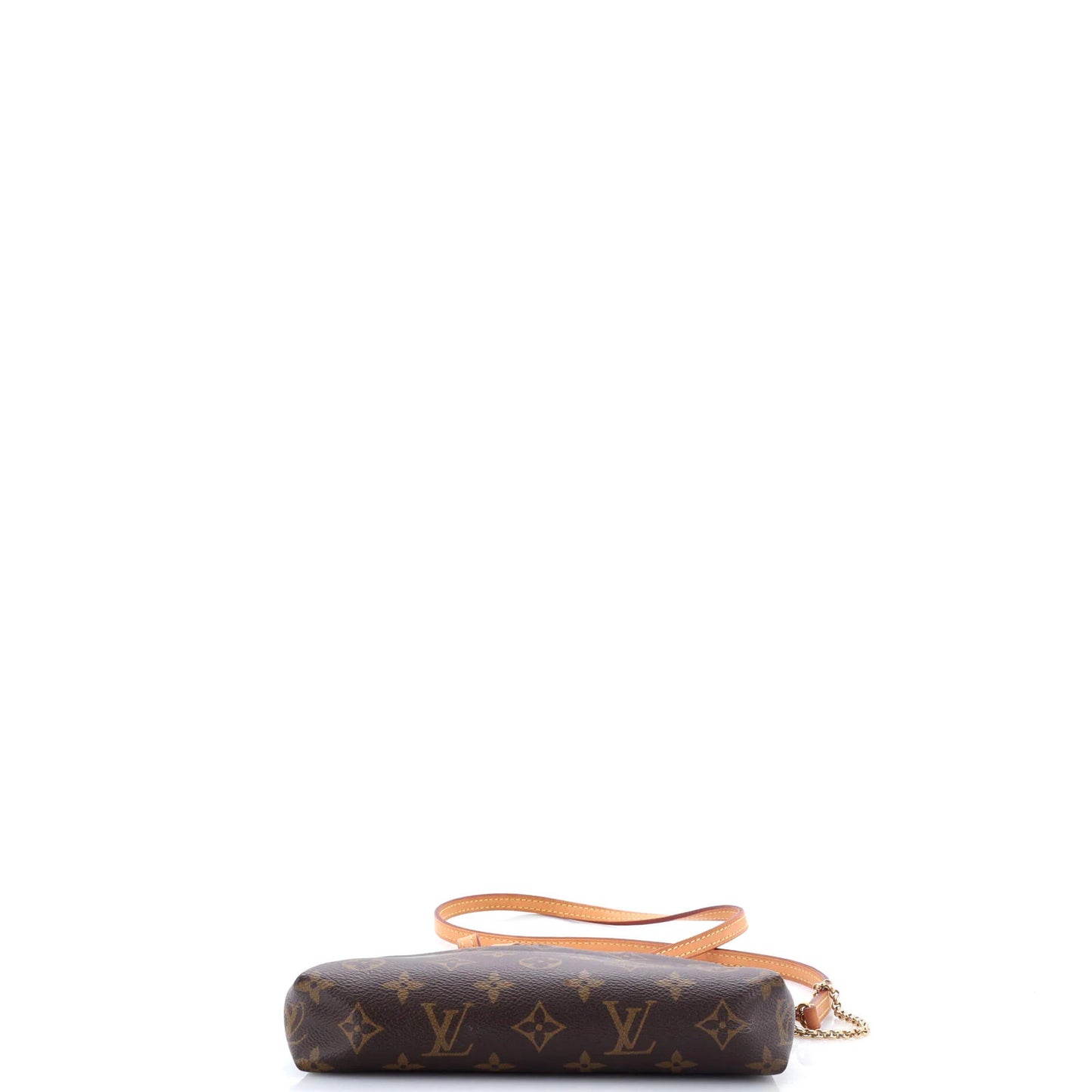 Louis Vuitton Pallas Clutch Monogram Canvas With Leather