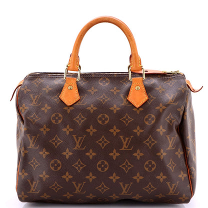 Louis Vuitton Speedy Handbag Monogram Canvas 30