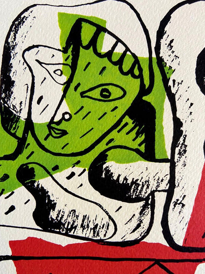 Le Corbusier Lithograph Certified Coa Editions Forces-Vives