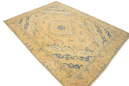 Antique Distressed Oriental Rug 9X12 Ft
